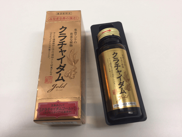クラチャイダムゴールド液の箱の中身